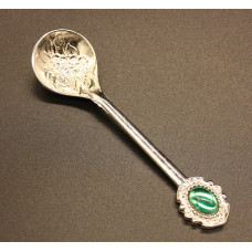 Турецька ложка для кави 12 см 1 шт. Колір Срібло Турецька ложка для кави 12 см 1 шт. Колір Срібло