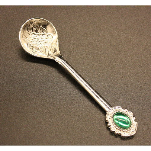 Турецкая ложка для кофе 12 см 1 шт. Серебро Турецкая ложка для кофе 12 см 1 шт. Серебро