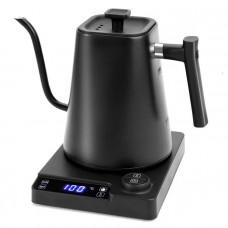Електричний чайник KT10 Pro для кави з регулюванням температури чорний