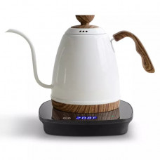 Чайник Electric Pour Over Kettle 1 литр белый Электрочайник для кофе Тонкий носик
