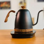 Чайник Electric Pour Over Kettle 1 литр белый Электрочайник для кофе Тонкий носик