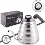 Чайник для кофе термометром и тонким носиком 1.2 л Pour Over Coffee Pot