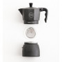 Набір Гейзерна кавоварка E&B LAB Classic Moka Pot 3T + Ручна Кавомолка 1Zpresso JX