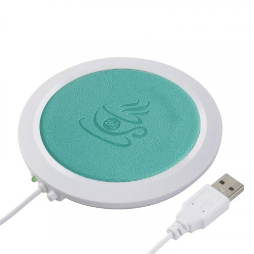 Подставка USB с подогревом под чашку, кемекс (Бирюзовая) Подставка USB с подогревом под чашку, кемекс (Бирюзовая)