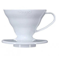 Пуровер HARIO V60 01 (200 мл) Білий Поліпропілен VD-01W