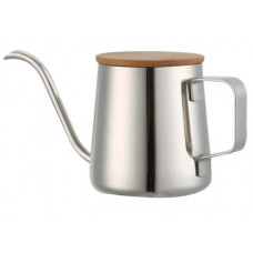 Чайник / Пітчер з довгим носиком для кави 350 мл з кришкою Чайник / Пітчер з довгим носиком для кави 350 мл з кришкою