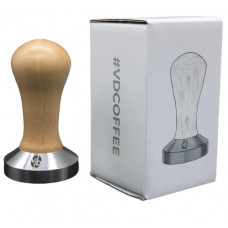 Темпер для кави Basic Ø 53 мм. натуральне дерево