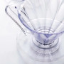 Пуровер Cafec Прозрачный Cone-Shaped Ware Flower Dripper Cup4