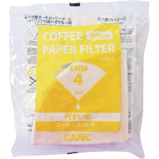 Фільтри паперові CAFEC Traditional Filter Paper Cup4 100 шт.