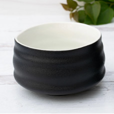 Тяван 500 мл Чорний/Білий для приготування матчі Чаван