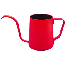 Чайник/Пітр 350 мл Red Teflon з кришкою з довгим носиком Червоний