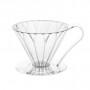 Пуровер Cafec Прозрачный Cone-Shaped Ware Flower Dripper Cup4