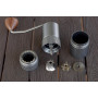 Кофемолка ручная JAFFEE coffee grinder Серый металик