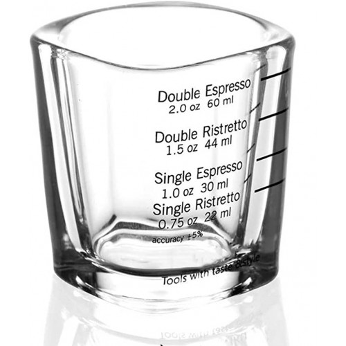 Мерный стакан 60 ml. Thickened Wall Glass для приготовление кофе эспрессо шот Мерный стакан 60 ml. Thickened Wall Glass для приготовление кофе эспрессо шот
