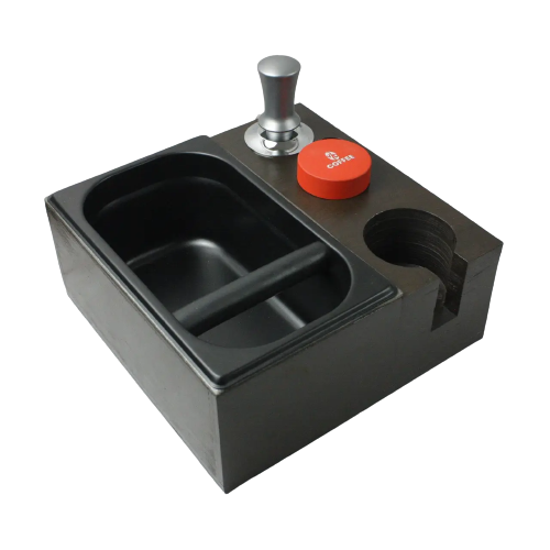 Станция для темперовки EcoWood подставка для темпера и холдера 27 на 27 см Станция для темперовки EcoWood подставка для темпера и холдера 27 на 27 см