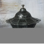 Турецкая Лукумница / сахарница восточная. Цвет Темное серебро Турецкая Лукумница / сахарница восточная. Цвет Темное серебро