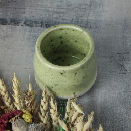 Керамическая чаша для чая матча 160 мл. (Светло Салатовая) Керамическая чаша для чая матча 160 мл. (Светло Салатовая)