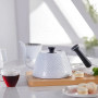 Чайник Akimita V60 1 л. для кофе с тонким носиком Белый