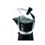 Гейзерна кавоварка Bialetti на 6 чашок, Moka express чорна ml 270