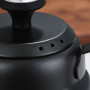 Чайник с термометром 1.2 л Черный Матовый Pour Over Coffee Pot для кофе с тонким носиком