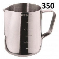 Пітчер молочник 350 мл Jug Coffee Maker з Мітками (Металік)