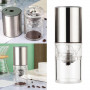 Электрическая кофемолка HB689 Electric Grinder портативная Серебро