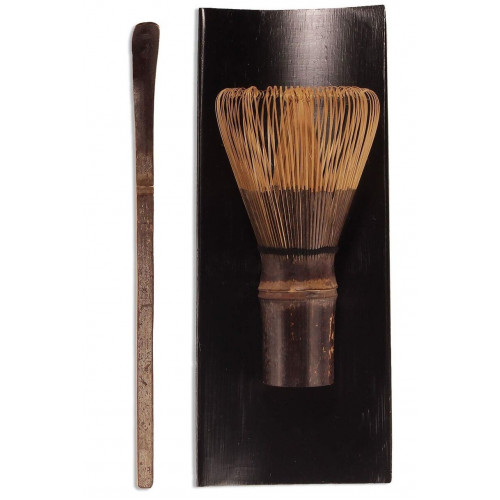 Набор для приготовления матчи Темный Венчик + ложка для матчи Набор для приготовления матчи Темный Венчик + ложка для матчи