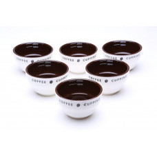 Набір чаш для каппінгу кави 6 шт 200 мл Coffee Cupping
