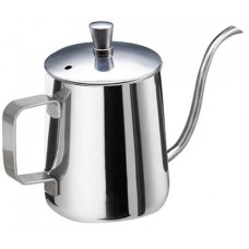 Чайник з довгим носиком для кави 350 мл. з Кришкою метал Чайник з довгим носиком для кави 350 мл. з Кришкою метал