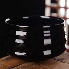 Тяван 500 мл Чорний глянець Чаван для приготування матчі