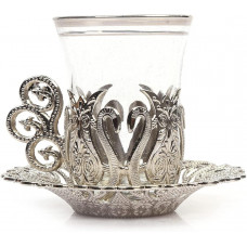 Турецький стакан армуди для чаю і кави. Срібло 100 мл