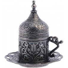 Турецька чашка Акар з блюдцем 50 мл для подавання кави по - східному.