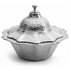 Турецька Лукумниця/сахарниця східна. Колір срібло Турецька Лукумниця/сахарниця східна. Колір срібло