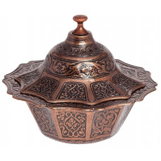 Турецька Лукумниця/сахарниця східна. Колір мідний Турецька Лукумниця/сахарниця східна. Колір мідний