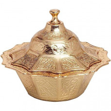 Турецька Лукумниця/сахарниця східна. Колір золото Турецька Лукумниця/сахарниця східна. Колір золото