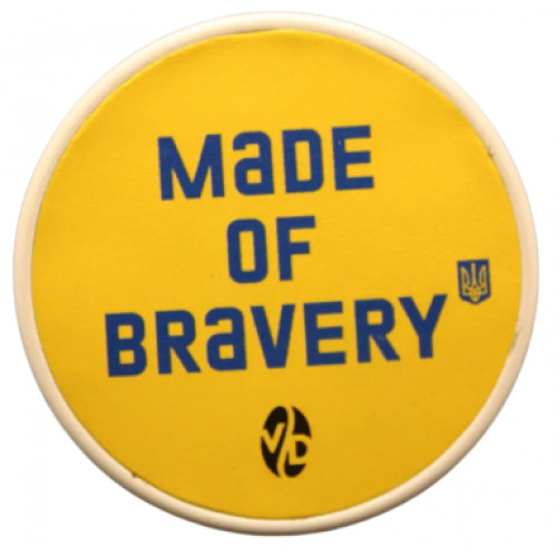 Пуш Темпер Ø 58 мм VD Made of Bravery Жовтий Пуш Темпер Ø 58 мм VD Made of Bravery Жовтий