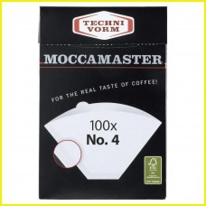 Фільтри Moccamaster #4 White Paper Filters для кави №4