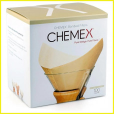 Фільтри для Кемекса Chemex 6/8/10 cup (Натуральні 100 шт.)