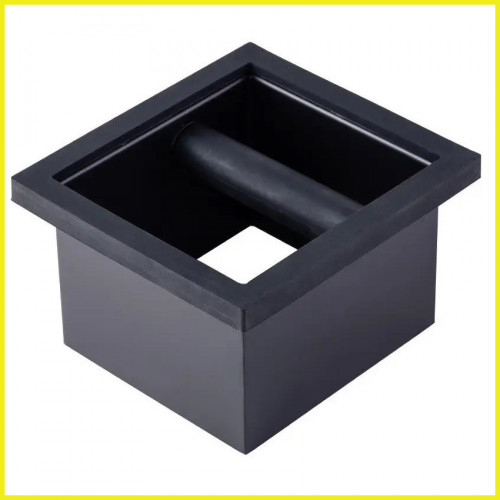 Нок бокс врезной 18 см Open Bottom Металлический бездонный для кофейных отходов Нок бокс врезной 18 см Open Bottom Металлический бездонный для кофейных отходов