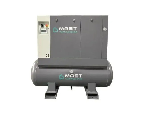 Гвинтовий компресор Mast LZN-10 COMBO inverter (Осушувач + ресивер 500 л)