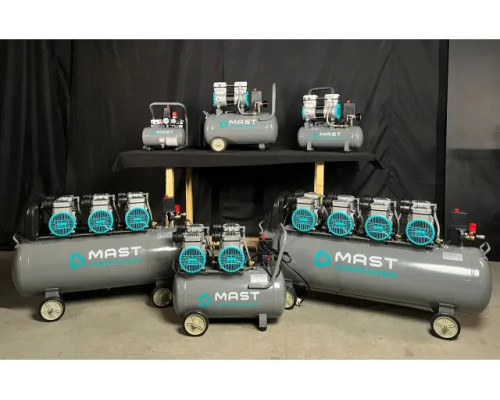 Безмасляний поршневий компресор Mast MOF1390/1100-9L