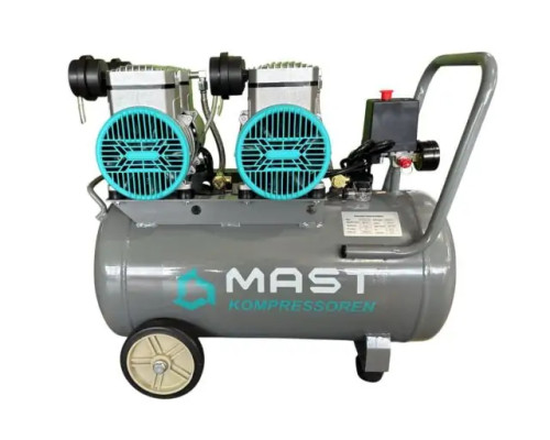 Безмасляний поршневий компресор Mast MOF1680/2x1500-50L