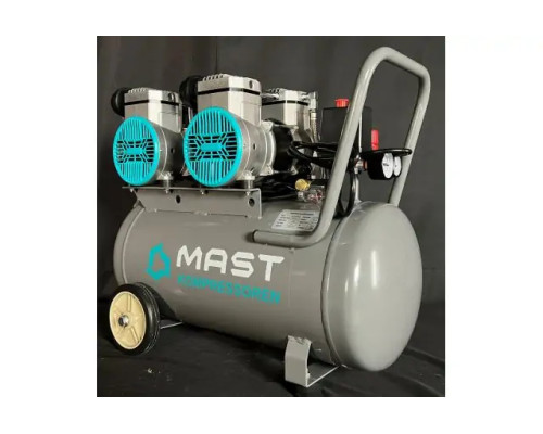 Безмасляний поршневий компресор Mast MOF1680/2x1500-50L