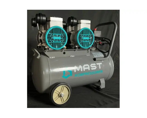 Безмасляний поршневий компресор Mast MOF1680/2x1500-50L