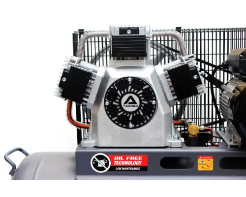 Компресор безмасляний з ремінним приводом TAGRED TA3390