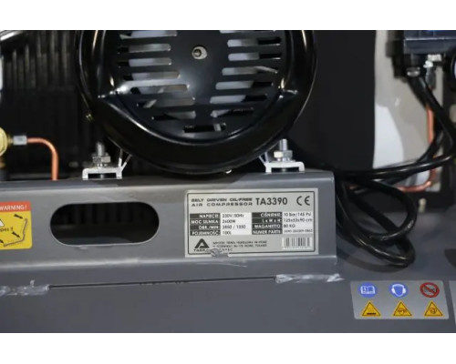 Компресор безмасляний з ремінним приводом TAGRED TA3390