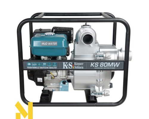 Мотопомпа бензинова Könner&Söhnen KS 80MW