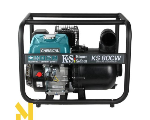 Мотопомпа бензинова Könner&Söhnen KS 80CW