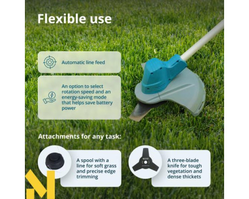 Тример акумуляторний Konner&Sohnen KS BCT-40V SET