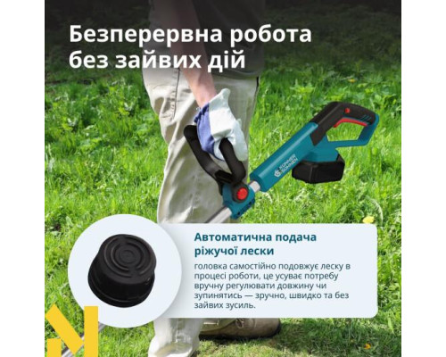 Тример акумуляторний Konner&Sohnen KS CST-20V set